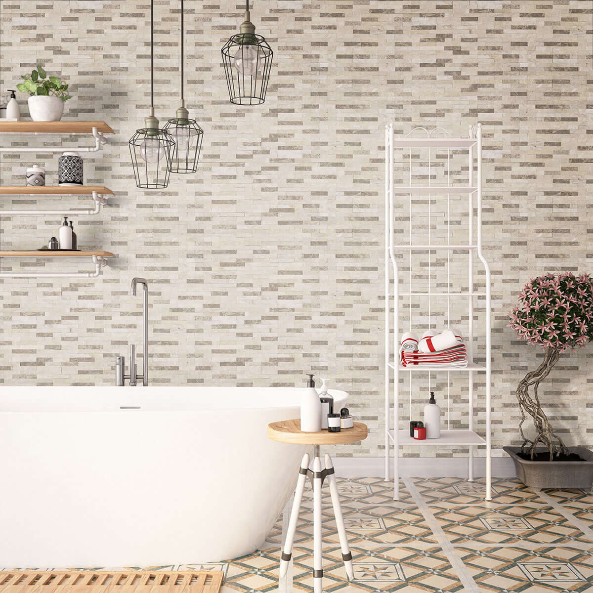 COLORADO CREAM LEDGER CORNER Wall Tile - Shop at Home Craft Studio - 11