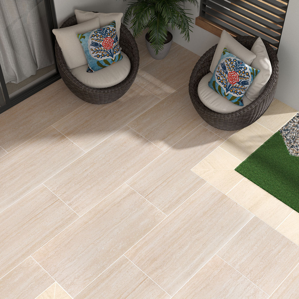 CORDOVA AVORIO 24X48 MATTE 3D Floor or Wall Tile - Shop at Home Craft Studio - 7