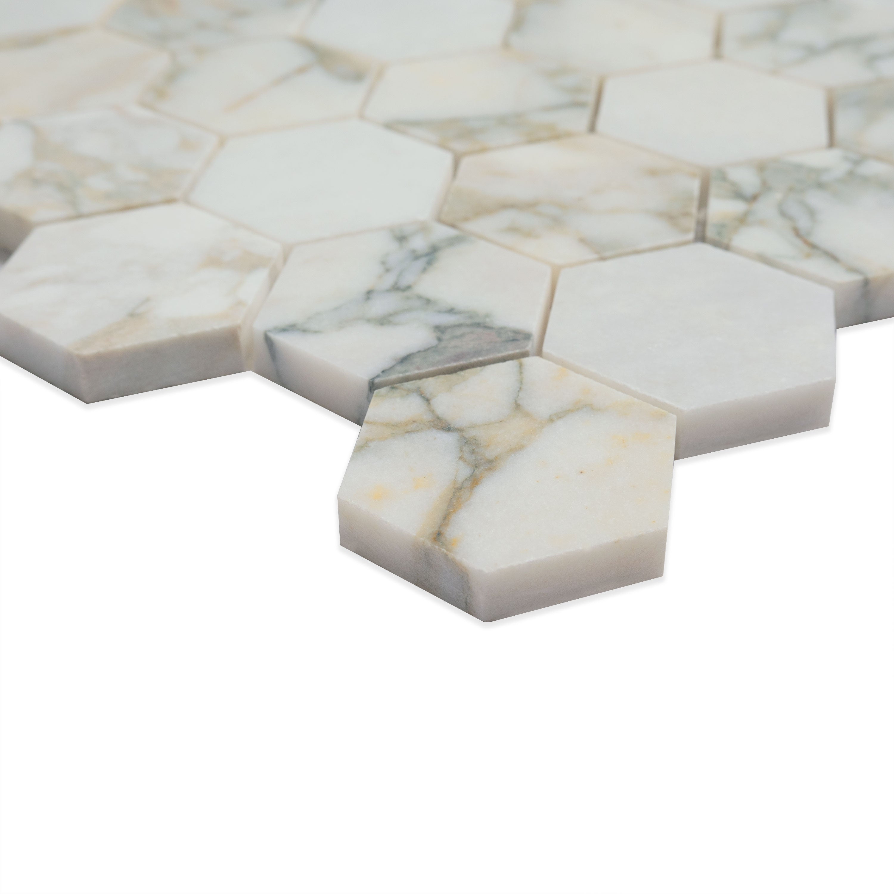 CORONADO 2" HEXAGON Mosaic - Shop at Home Craft Studio - 4