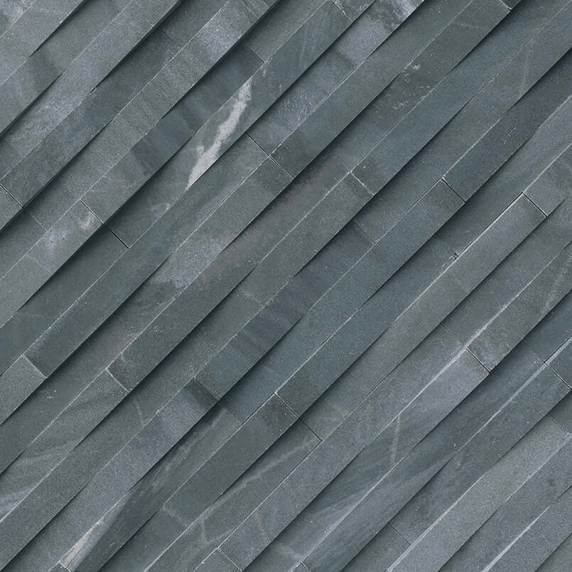 COSMIC BLACK 3D WAVE 6X24 PANEL Wall Tile - Shop at Home Craft Studio - 2