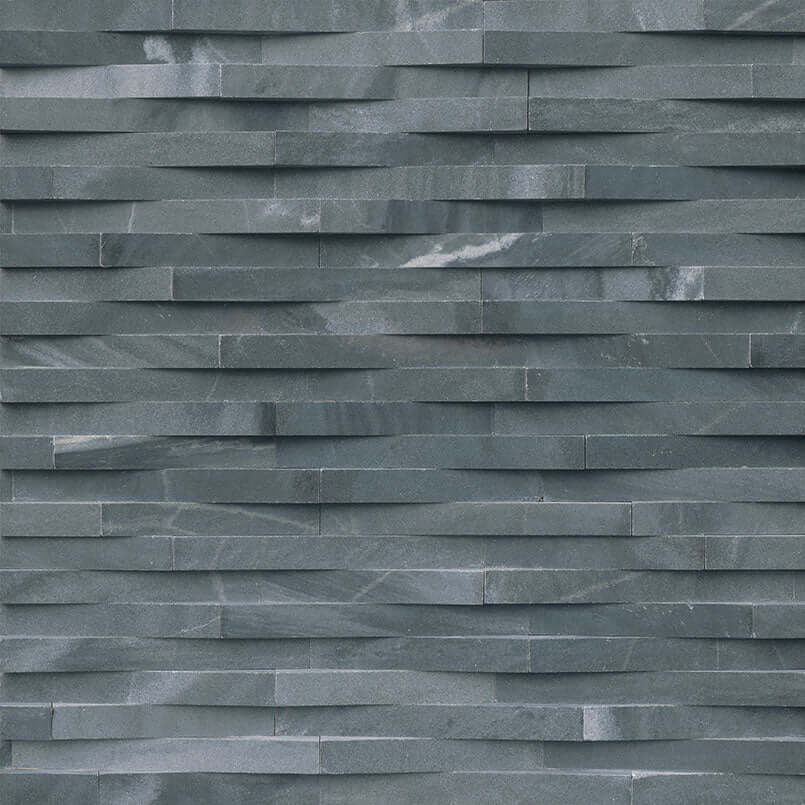 COSMIC BLACK SPLIT FACE 6X24 PANEL Hardscape - Shop at Home Craft Studio - 1