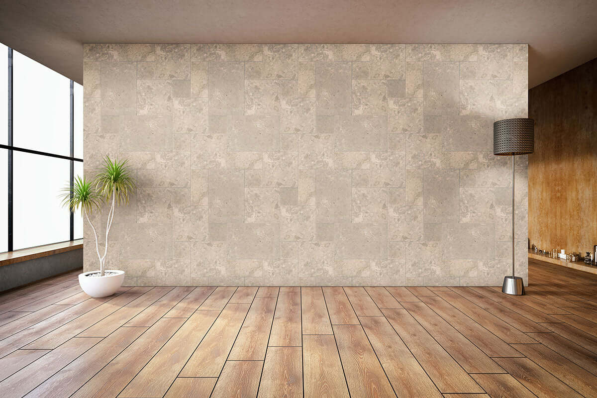 CREMA CAPPUCCINO VERSAILLES PATTERN Floor or Wall Tile, Mosaic - Shop at Home Craft Studio - 9