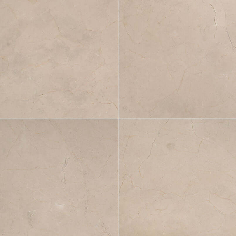 CREMA MARFIL 12X12 SELECT Floor or Wall Tile - Shop at Home Craft Studio - 1