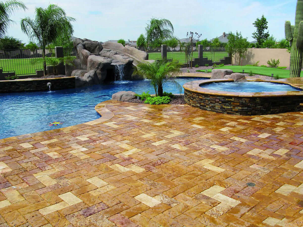 California Gold Ledger Corner Stacked Stone Panels - Shop at Home Craft Studio - 5