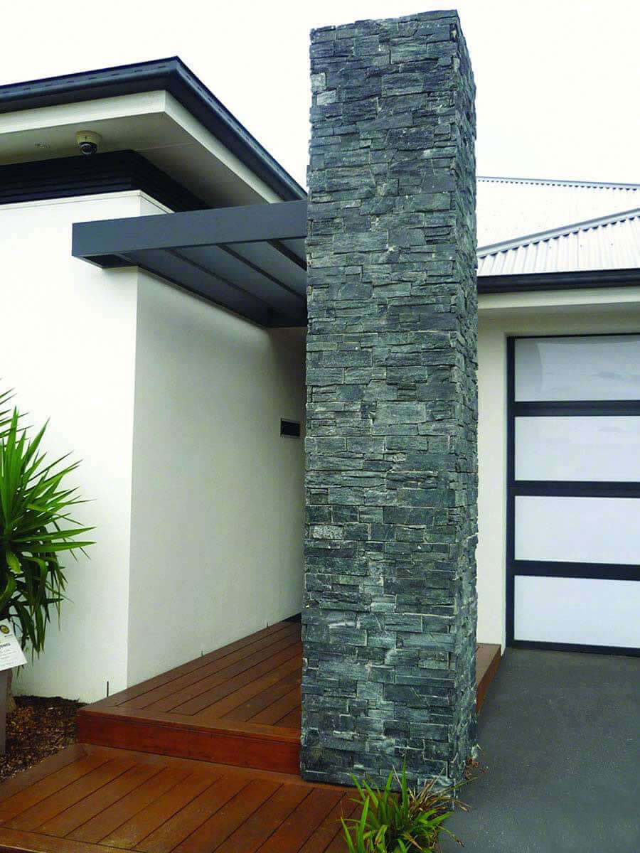 Coal Canyon Ledger Corner Stacked Stone Panels - Shop at Home Craft Studio - 7