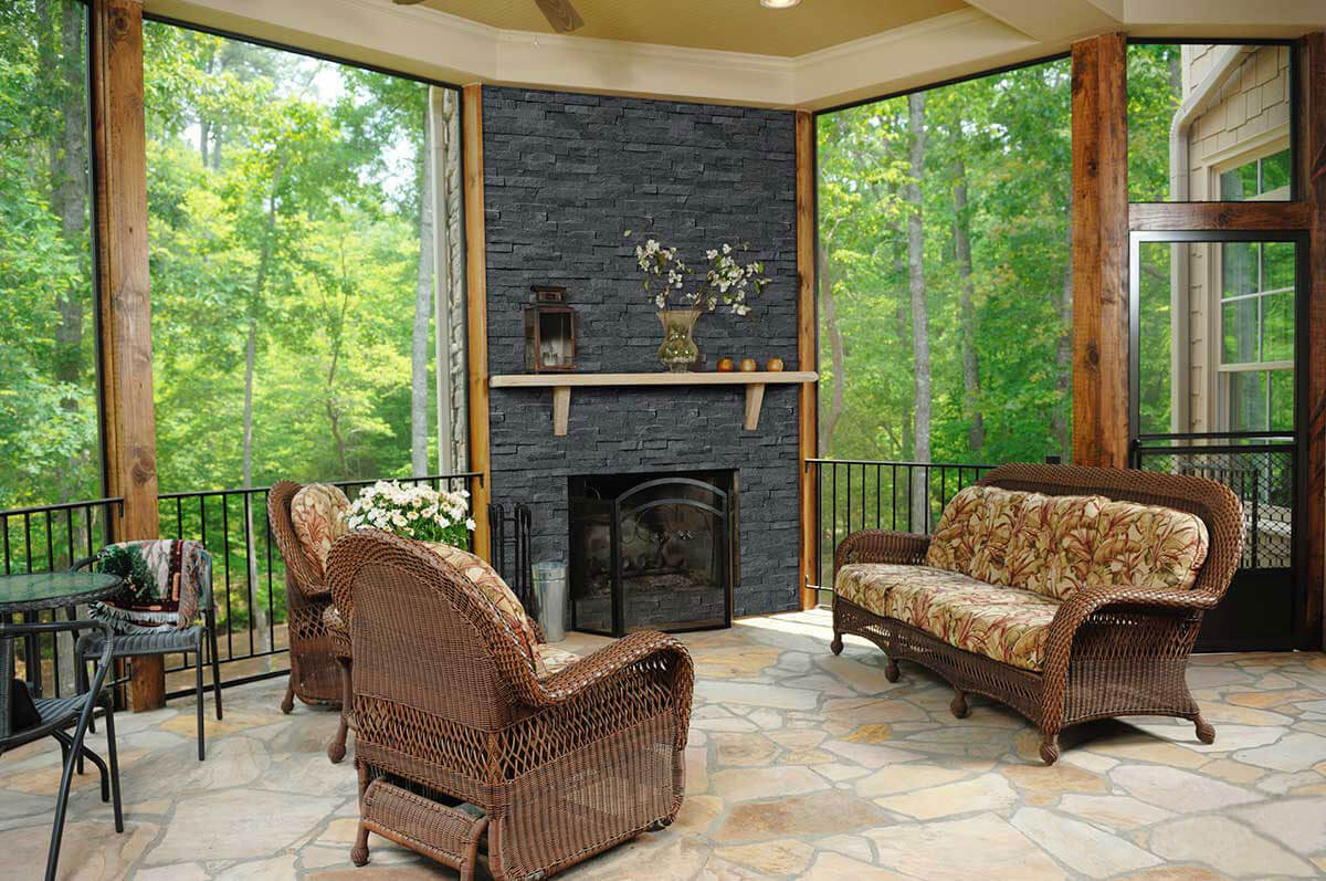 Coal Canyon Ledger Corner Stacked Stone Panels - Shop at Home Craft Studio - 10