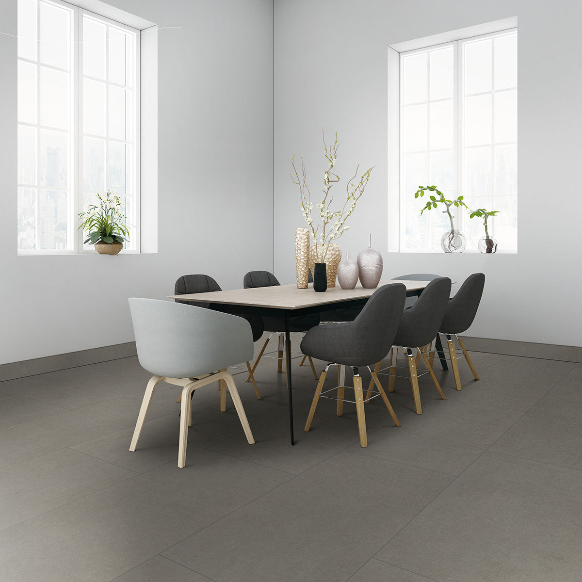 DIMENSIONS CONCRETE 12X24 Floor or Wall Tile - Shop at Home Craft Studio - 8