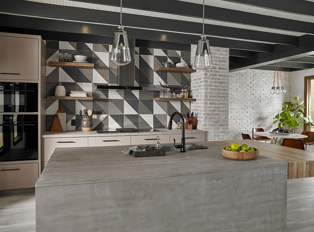 DIMENSIONS CONCRETE 12X24 Floor or Wall Tile - Shop at Home Craft Studio - 13