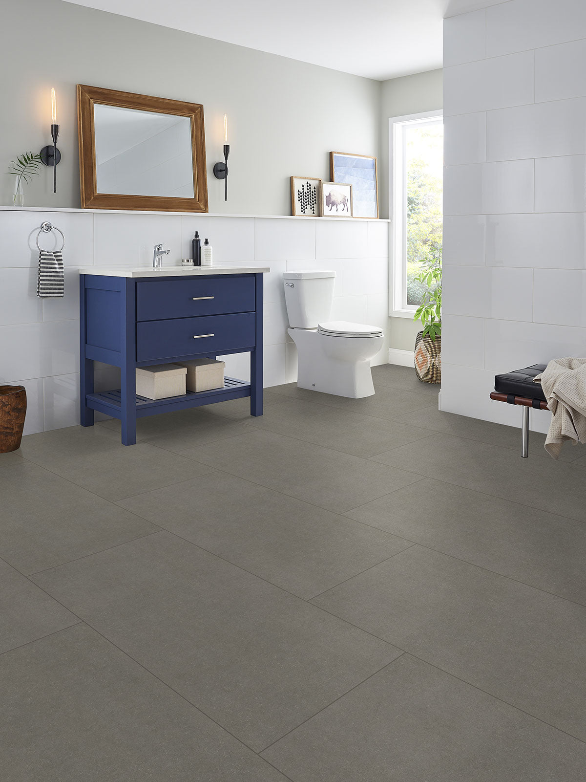 DIMENSIONS GRIS 12X24 Floor or Wall Tile - Shop at Home Craft Studio - 6