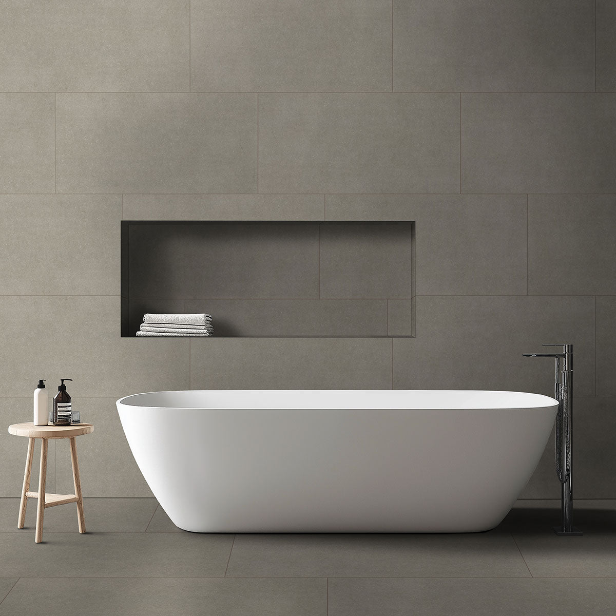 DIMENSIONS GRIS 12X24 Floor or Wall Tile - Shop at Home Craft Studio - 7