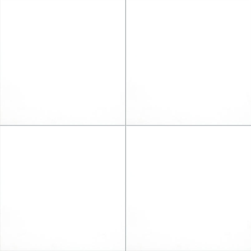 DOMINO WHITE 24X24 POLISHED Floor or Wall Tile - Shop at Home Craft Studio - 1