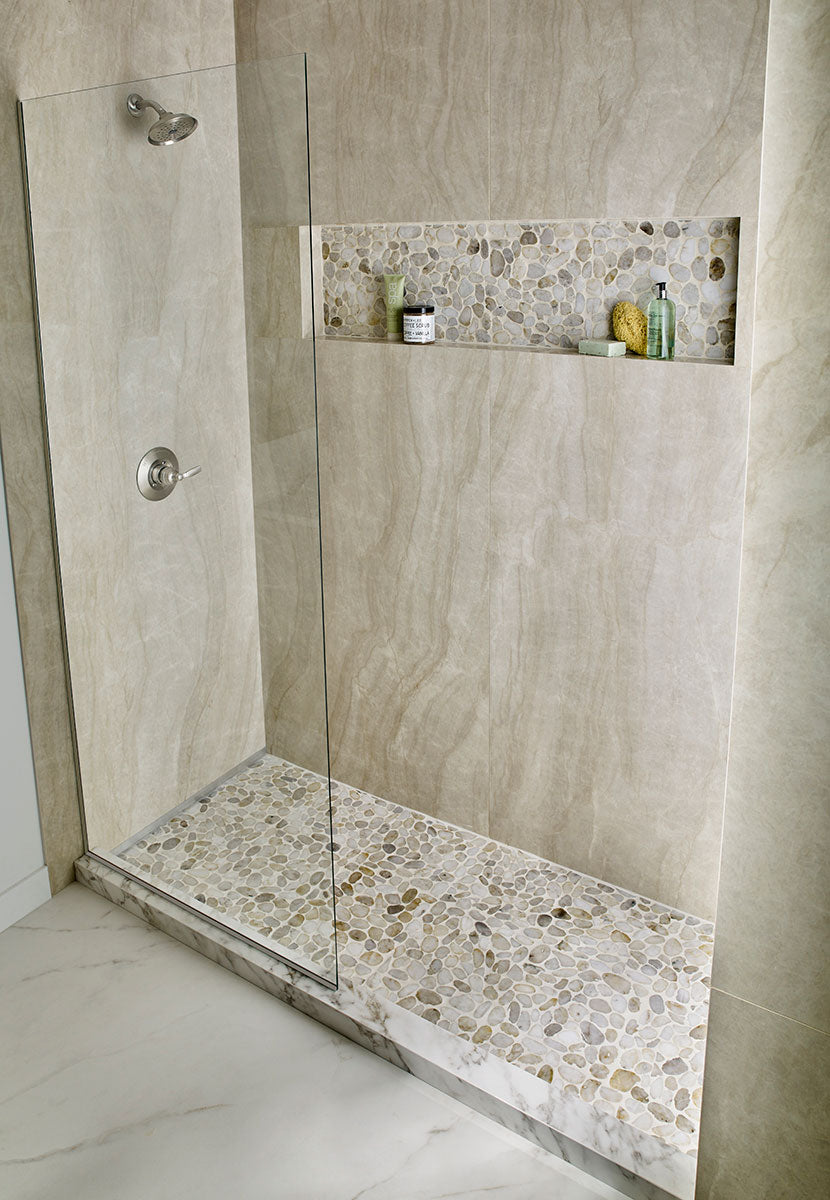 DORADO PEBBLES MESH BACKED Backsplash & Wall Tile - Shop at Home Craft Studio - 5