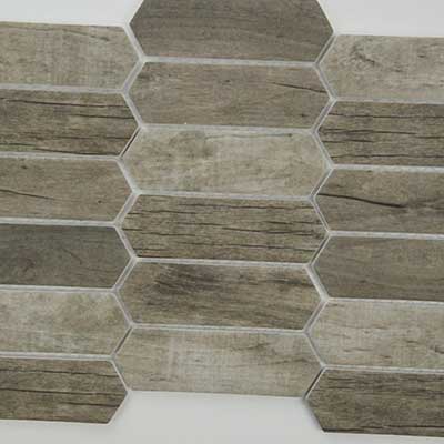 DRIFTWOOD PICKET Mosaic, Floor or Wall Tile - Shop at Home Craft Studio - 3