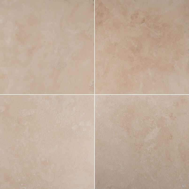 DURANGO CREAM 18X18 Travertine Tile - Shop at Home Craft Studio - 1