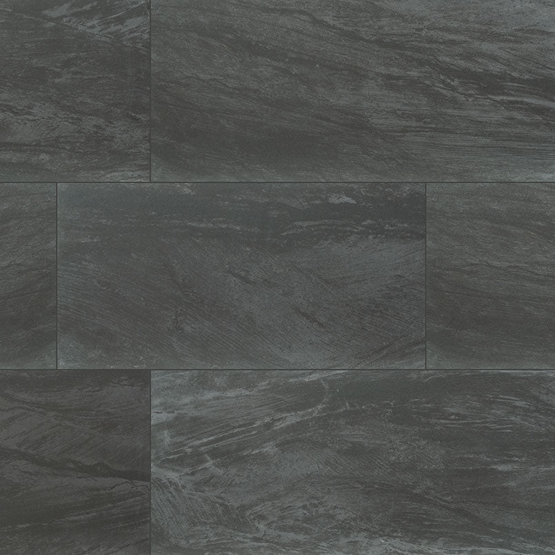DURBAN ANTHRACITE 12X24 POLISHED Floor or Wall Tile - Shop at Home Craft Studio - 1