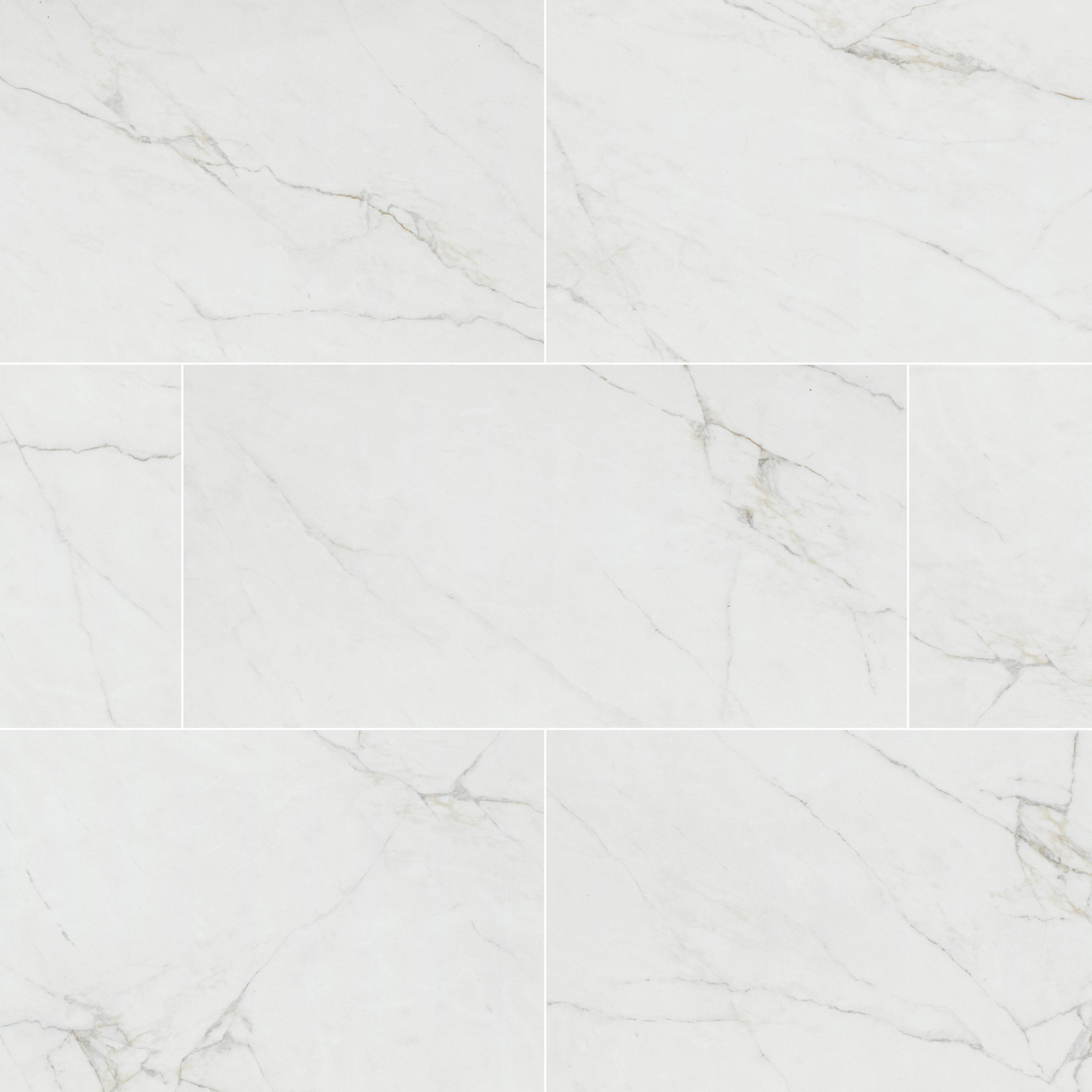 DYMO CALACATTA WHITE 12X24 Ceramic - Shop at Home Craft Studio - 1