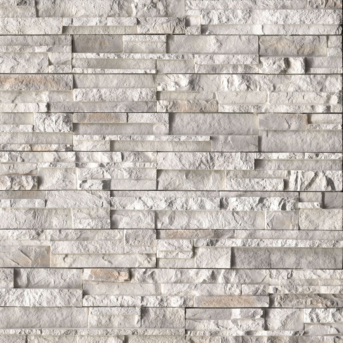 Danbury White Corner Stacked Stone - Shop at Home Craft Studio - 2