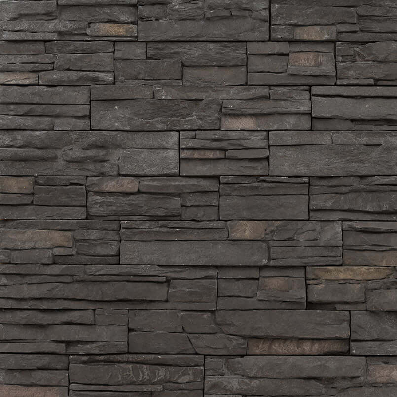 Denali Anthracite Corner Stacked Stone - Shop at Home Craft Studio - 1