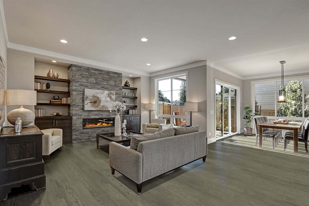 Denali Grey Corner Stacked Stone - Shop at Home Craft Studio - 5