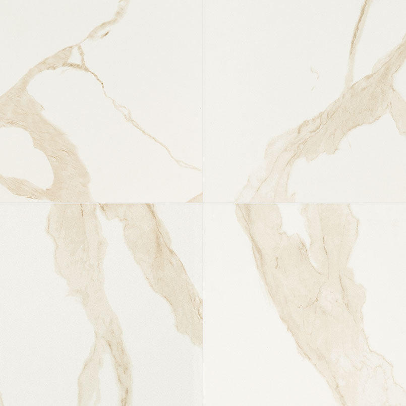 EDEN CALACATTA 24X24 MATTE Floor or Wall Tile - Shop at Home Craft Studio - 1