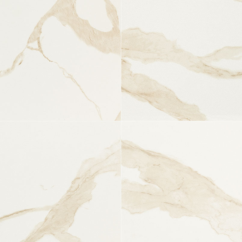 EDEN CALCATTA 24X24 POLISHED Floor or Wall Tile - Shop at Home Craft Studio - 1