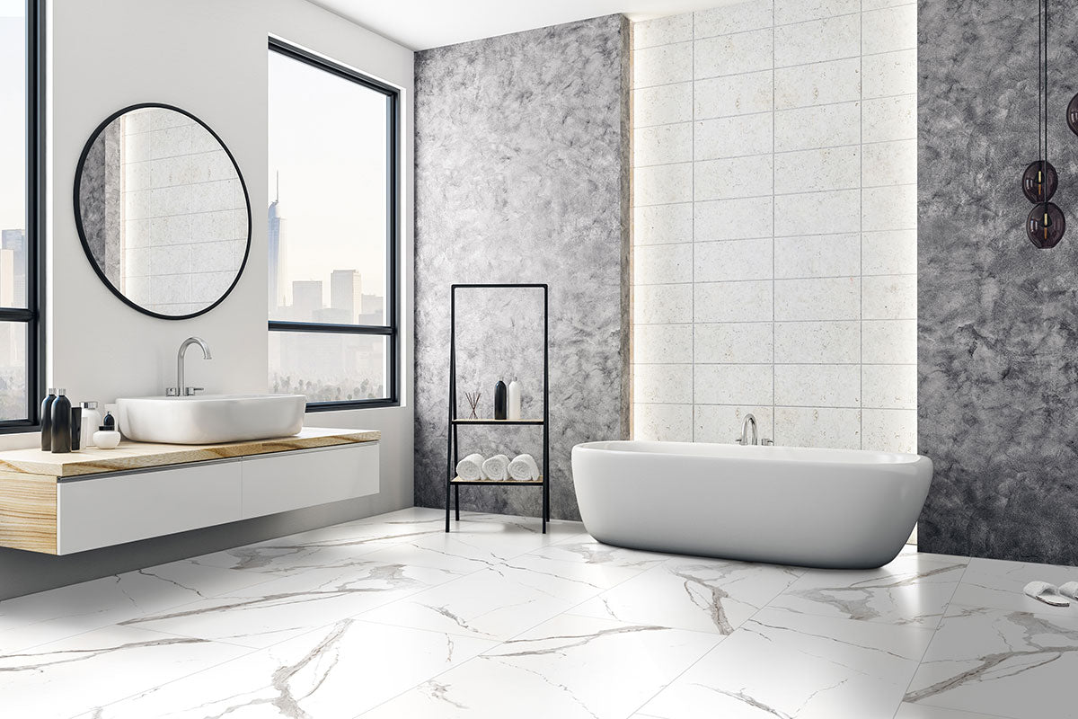 EDEN STATUARY 12X24 POLISHED Floor or Wall Tile - Shop at Home Craft Studio - 12