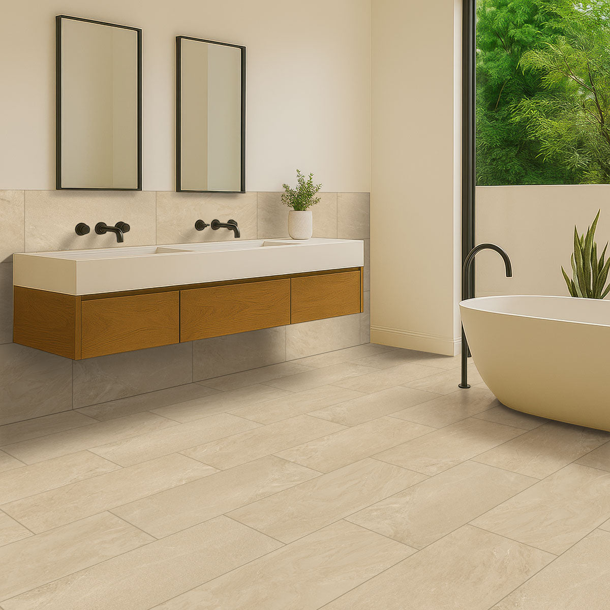 ELBE SAND 24X48 LAPPATPO 3D Floor or Wall Tile, Mosaic, Bullnose - Shop at Home Craft Studio - 6