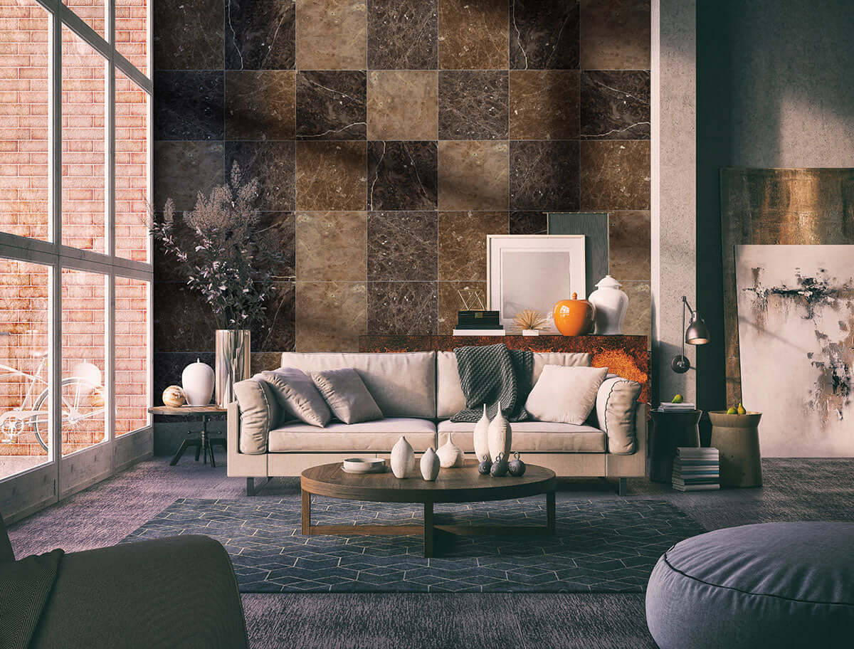 EMPREDOR DARK 12X12 SELECT Floor or Wall Tile - Shop at Home Craft Studio - 13