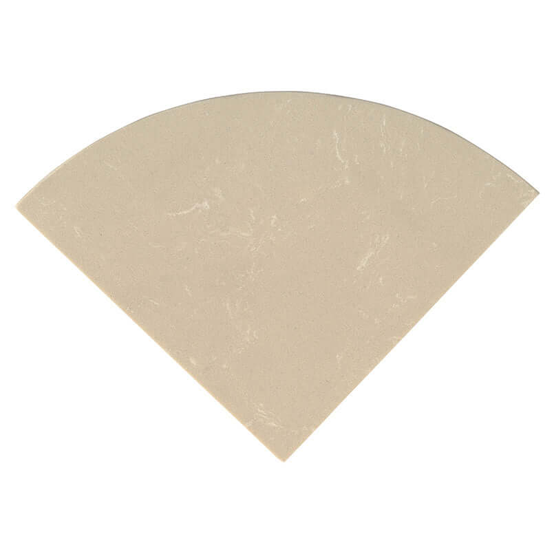 ENGINEERED BEIGE MARBLE 9 RADIUS CRNR SHELF Trims & Pencils, Finishing Pieces - Shop at Home Craft Studio - 1