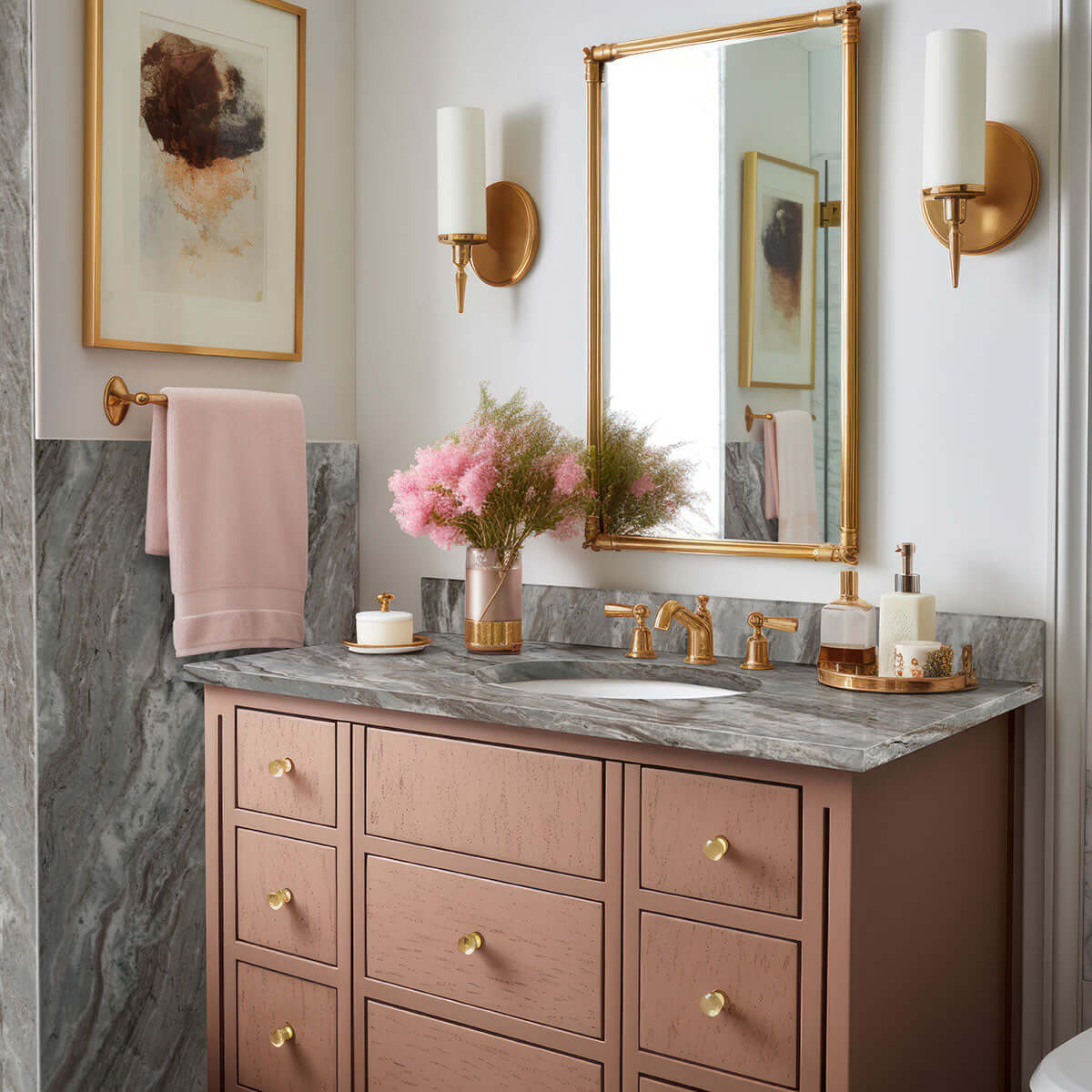 FANTASY BROWN 12X24 POLISHED Floor or Wall Tile - Shop at Home Craft Studio - 7