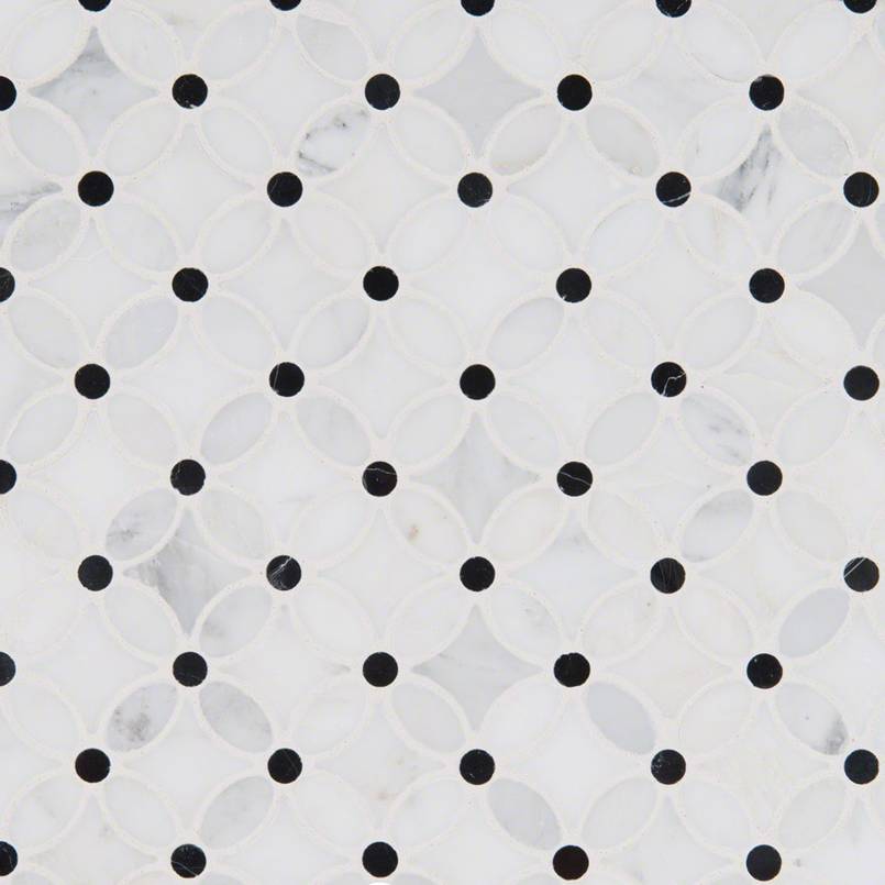 FLORITA PATTERN Floor or Wall Tile, Mosaic - Shop at Home Craft Studio - 1