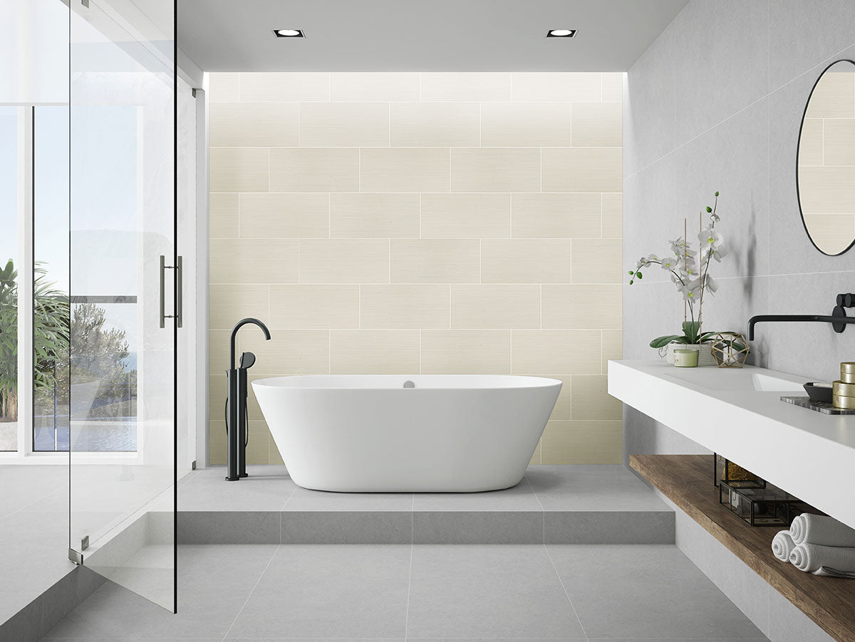 FOCUS GLACIER 12X24 MATTE Floor or Wall Tile - Shop at Home Craft Studio - 7