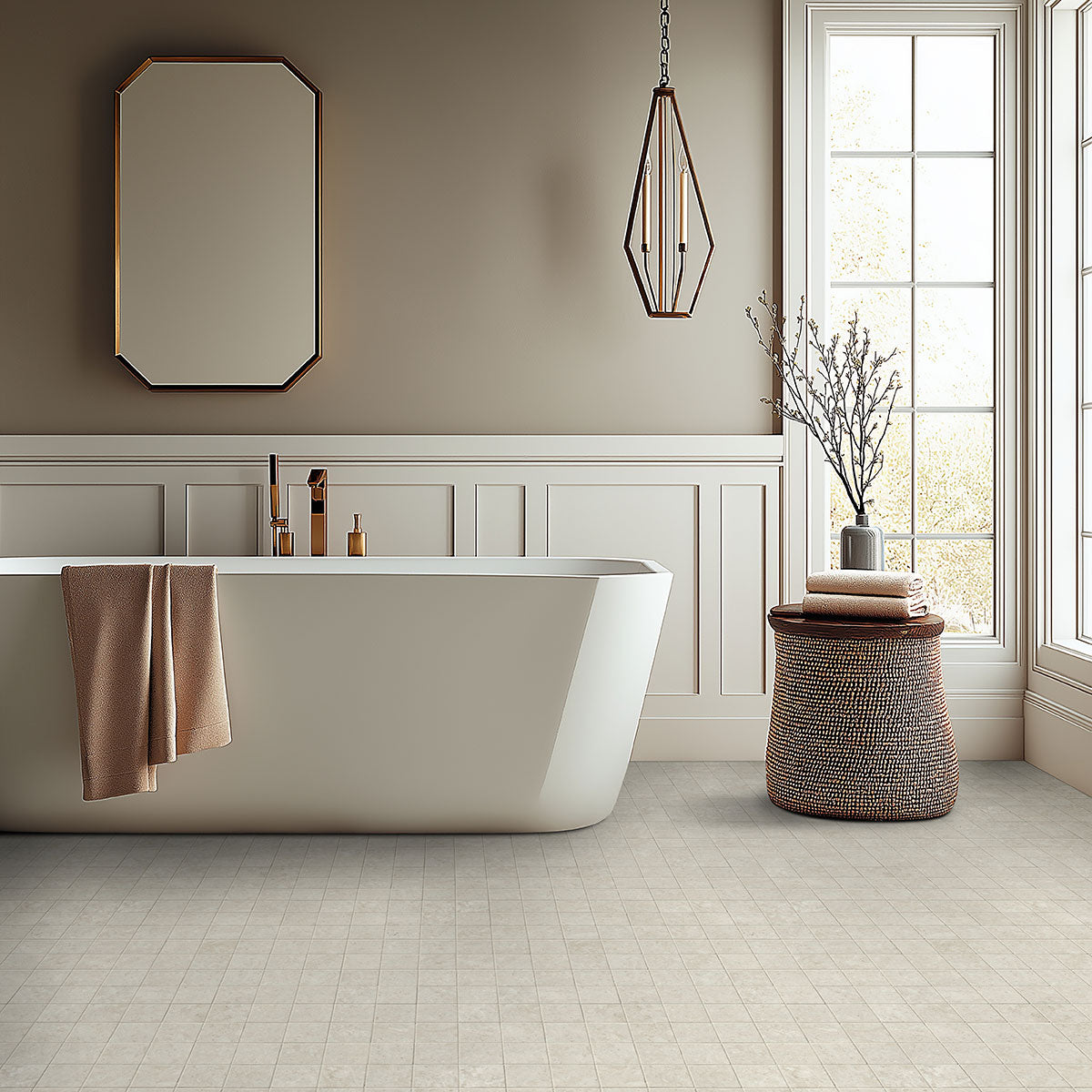 GIRONA MARFIL 24X48 LAPPATO 3D Floor or Wall Tile - Shop at Home Craft Studio - 7