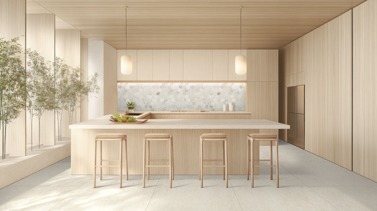 GIRONA MARFIL 24X48 LAPPATO 3D Floor or Wall Tile - Shop at Home Craft Studio - 10