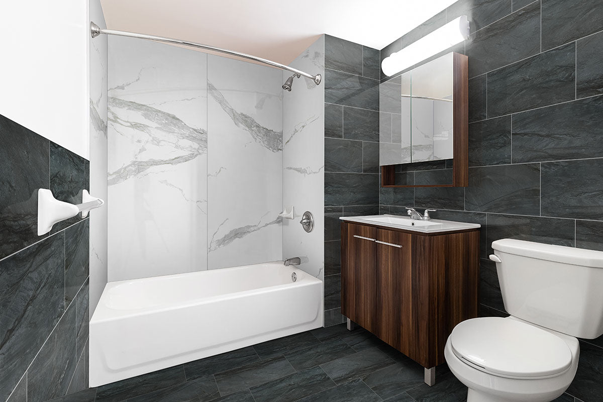 GLACIER STATUARY 32X96 POLISHED SETS Floor or Wall Tile - Shop at Home Craft Studio - 8