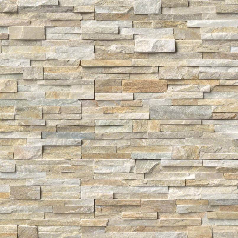 GOLDEN HONEY LEDGER CORNER Stacked Stone Panels - Shop at Home Craft Studio - 2