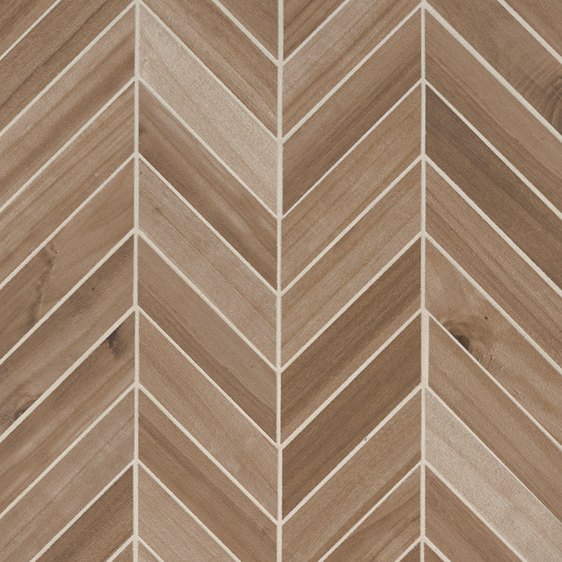 HAVENWOOD SADDLE CHEVRON 12X15 MOSAIC Mosaic, Wall Tile, Floor or Wall Tile - Shop at Home Craft Studio - 1