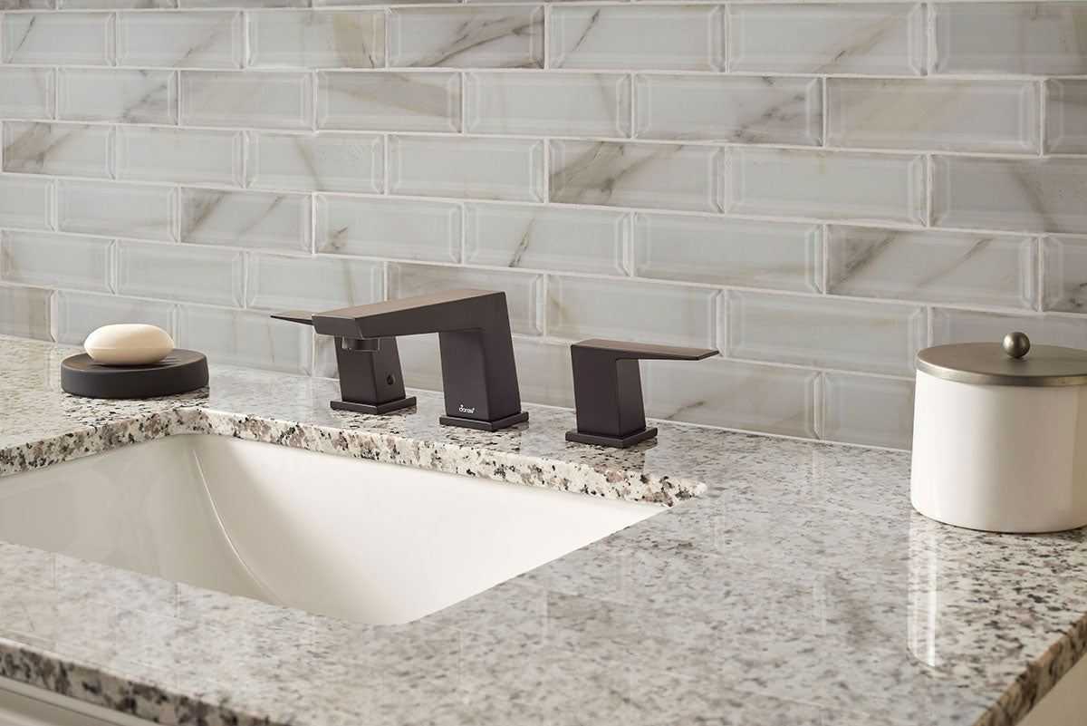 IVORY AMBER BEVELED SUBWAY Wall Tile - Shop at Home Craft Studio - 5