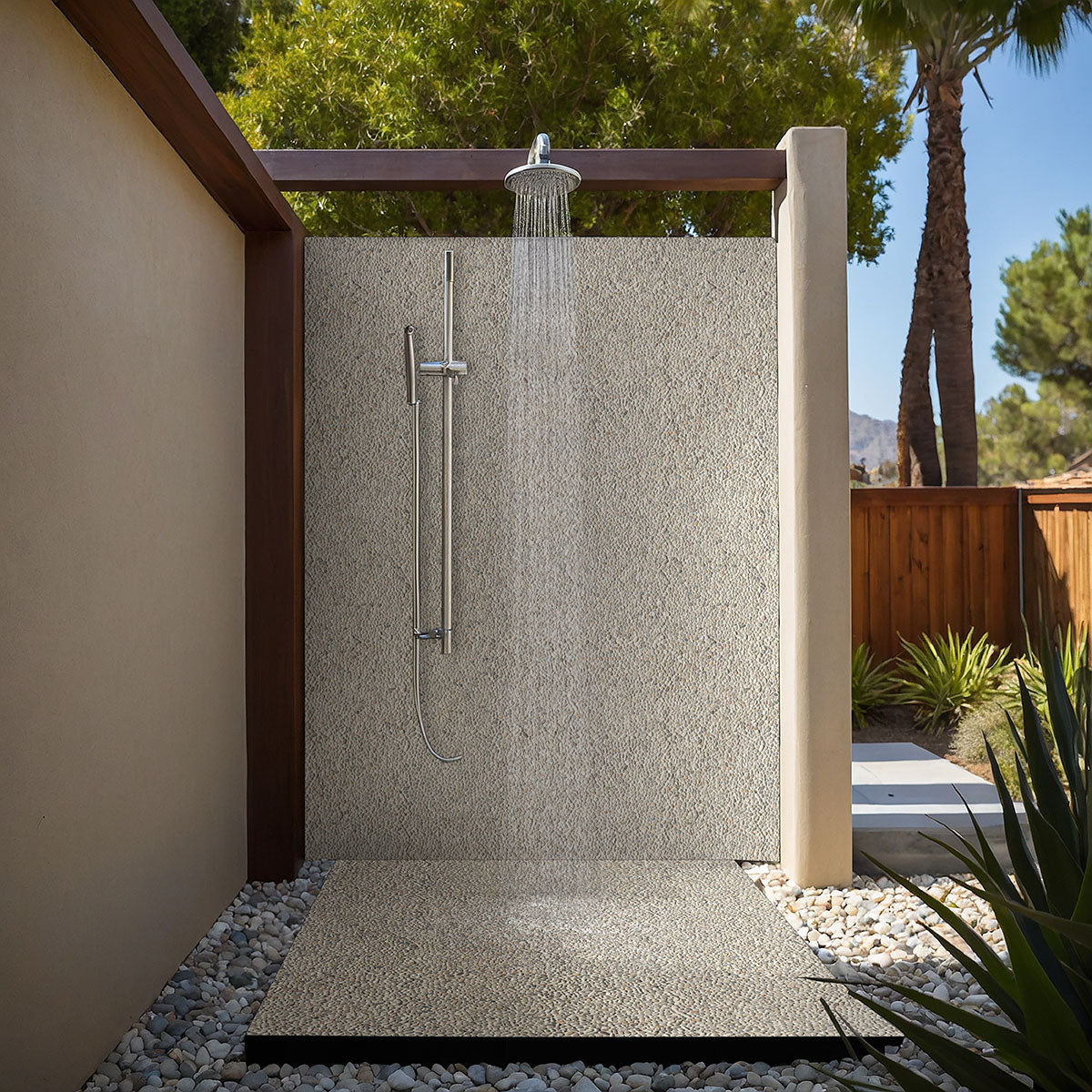 IVORY WHITE MINI PEBBLE TUMBLED Mosaic - Shop at Home Craft Studio - 8