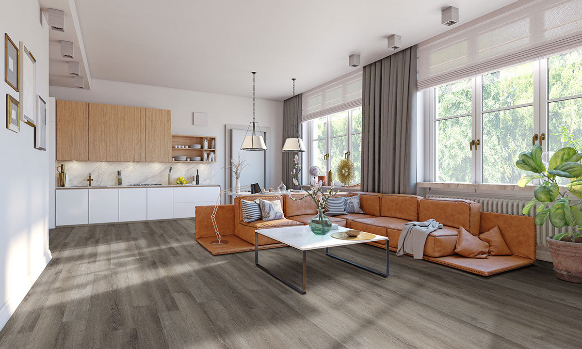 KATAVIA CHARCOAL OAK 6x48 Luxury Vinyl Plank - Shop at Home Craft Studio - 3