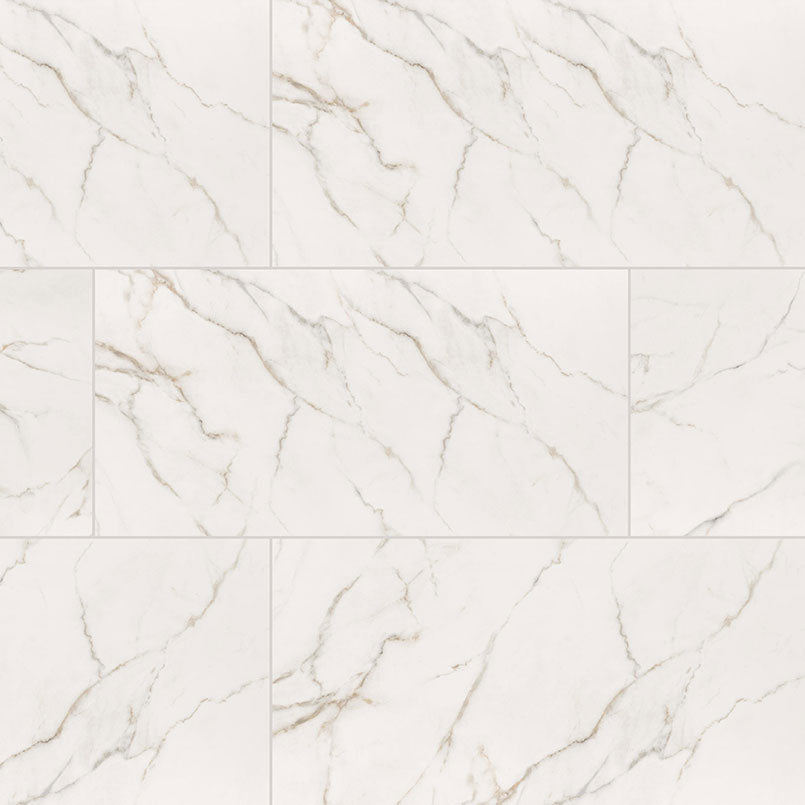 KAYA CALACATTA LUCCA 12X24 MATTE Floor or Wall Tile, Mosaic, Bullnose - Shop at Home Craft Studio - 1