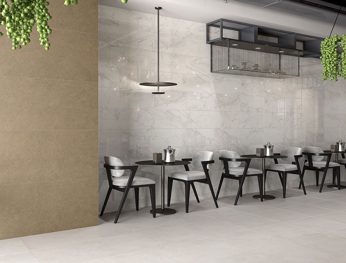 KAYA CALACATTA LUCCA 12X24 MATTE Floor or Wall Tile, Mosaic, Bullnose - Shop at Home Craft Studio - 3
