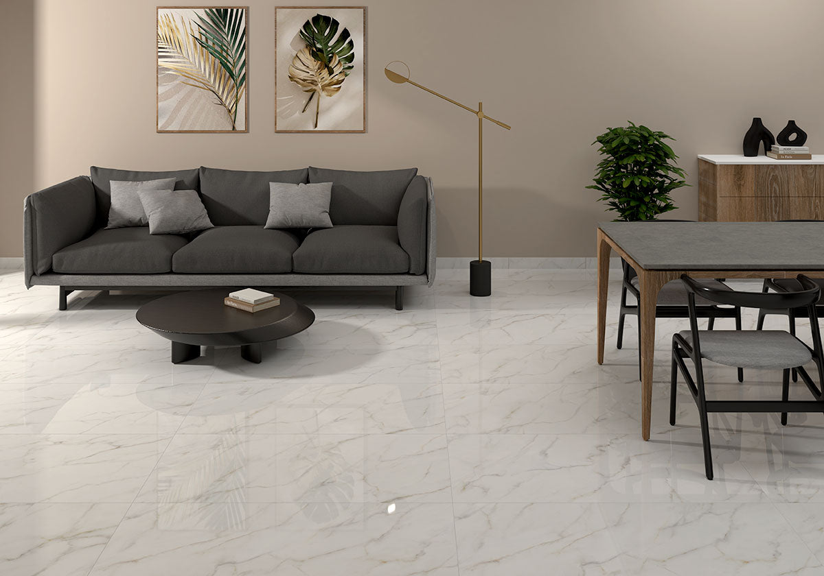 KAYA CALACATTA LUCCA 12X24 POLISHED Floor or Wall Tile - Shop at Home Craft Studio - 5