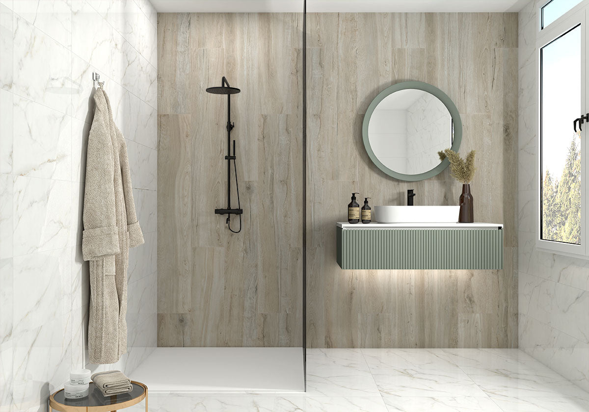 KAYA CALACATTA LUCCA 12X24 MATTE Floor or Wall Tile, Mosaic, Bullnose - Shop at Home Craft Studio - 8