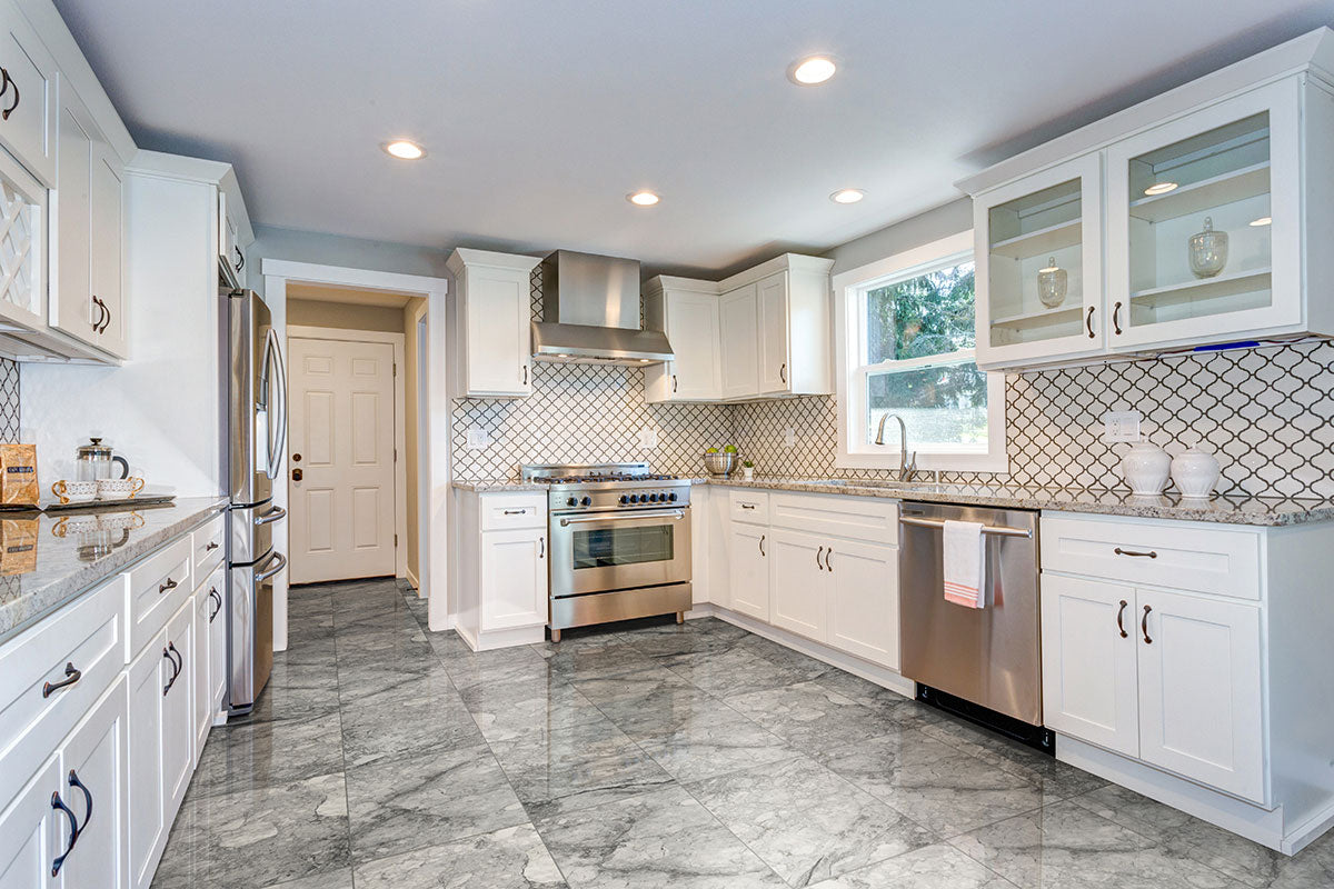 KAYA ONDA GRAY 12X24 MATTE Floor or Wall Tile, Mosaic, Bullnose - Shop at Home Craft Studio - 9