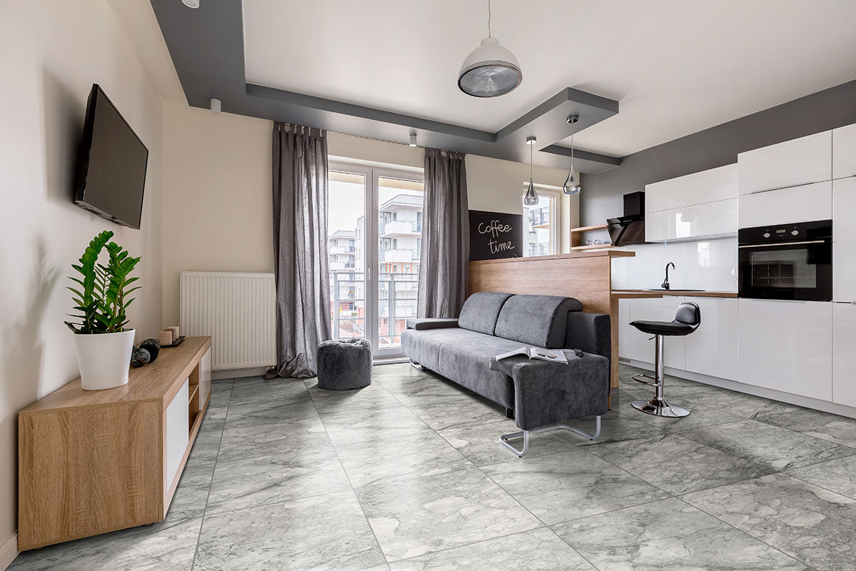 KAYA ONDA GRAY 12X24 MATTE Floor or Wall Tile, Mosaic, Bullnose - Shop at Home Craft Studio - 10