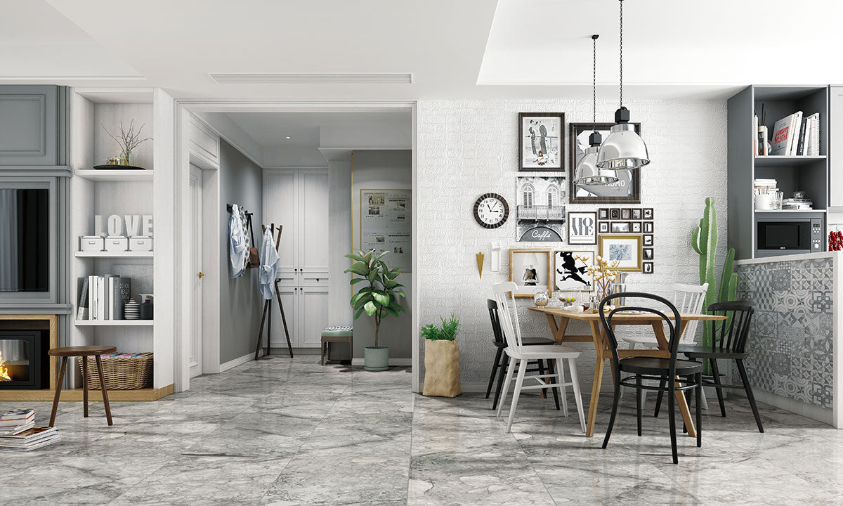 KAYA ONDA GRAY 12X24 MATTE Floor or Wall Tile, Mosaic, Bullnose - Shop at Home Craft Studio - 11