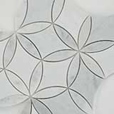 LA FLEUR POLISHED Floor or Wall Tile, Wall Tile, Mosaic - Shop at Home Craft Studio - 6