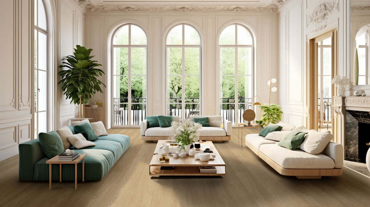 LAUREL RESERVE LINEN LOGGIA 9X48 Luxury Vinyl Planks - Shop at Home Craft Studio - 8