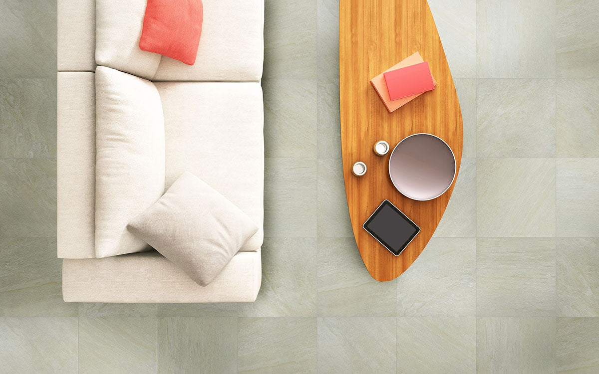 LEGIONS QUARTZ WHITE 24X48 Floor or Wall Tile - Shop at Home Craft Studio - 3